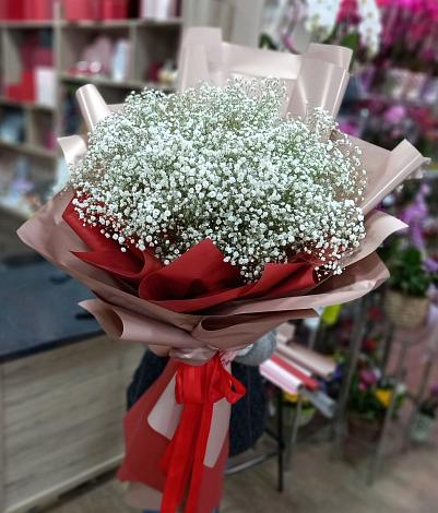 Букет цветов из: Гипсофила в Засечном