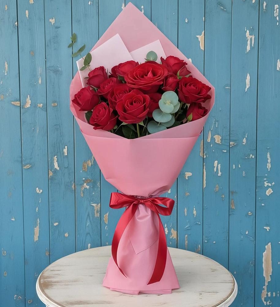 Букет цветов из: Розы в Засечном