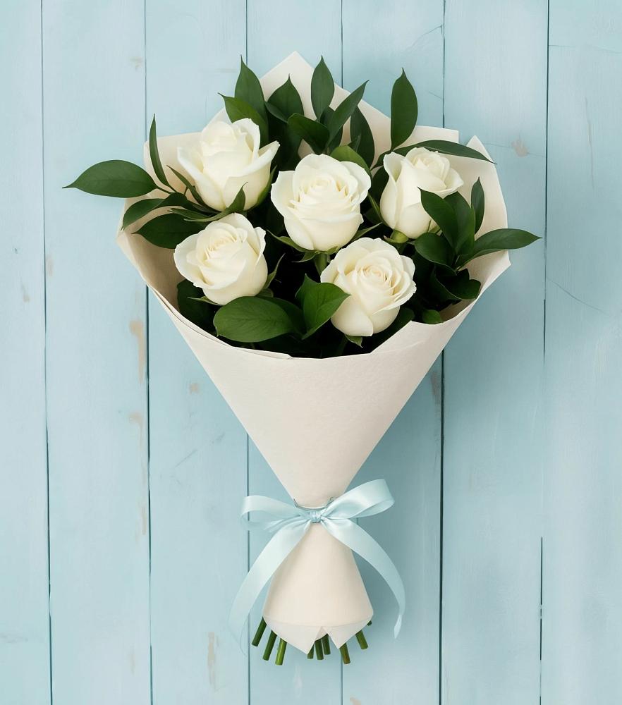 Букет цветов из: Розы в Засечном