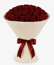 Букет 101 Бордовая роза Блэк Бакарра #REPLACE_PRED# Засечном