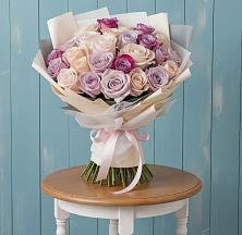 Букет цветов из:  Розы в Засечном