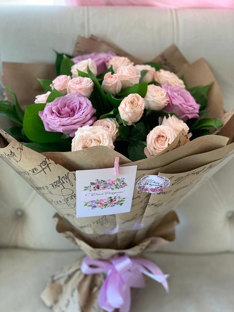 Букет цветов из: Розы в Засечном