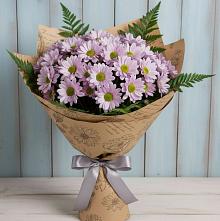 Букет цветов из:  Хризантемы в Засечном