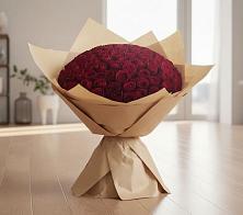 Букет 101 Красная роза в Засечном