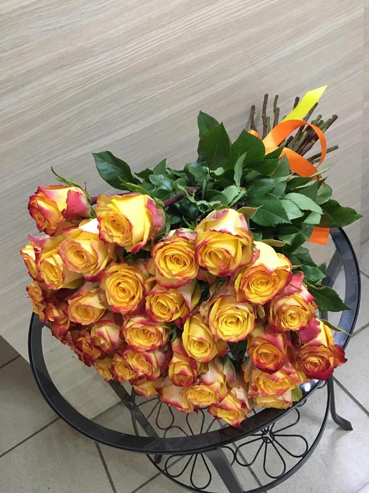 Букет Желтые розы в Засечном