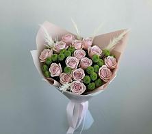 Букет цветов из:  Розы и Хризантемы в Засечном