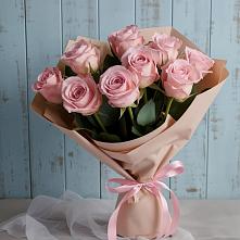 Букет цветов из:  Розы в Засечном