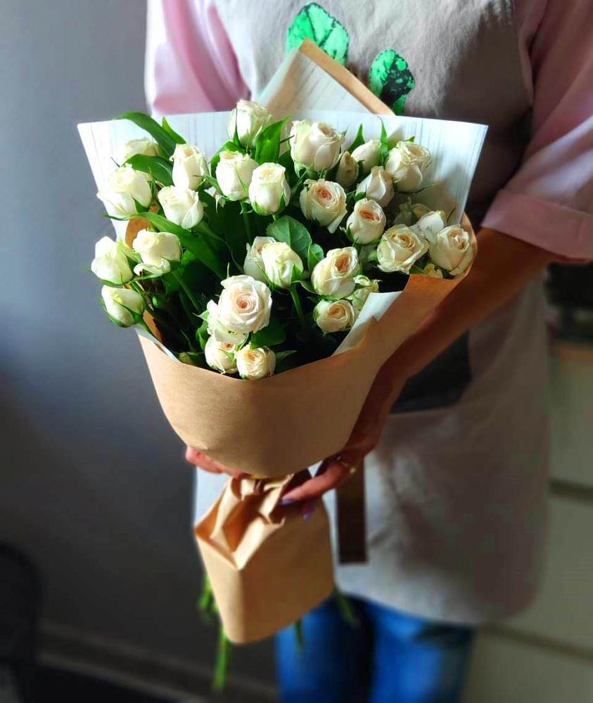 Букет цветов из: Розы в Засечном