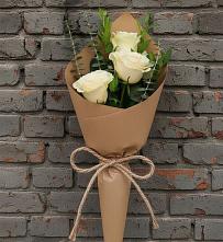 Букет цветов из:  Розы в Засечном
