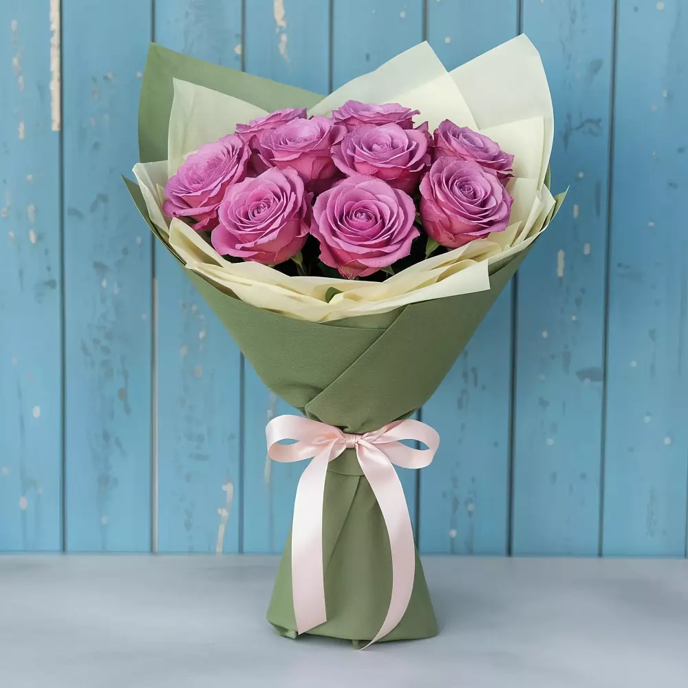 Букет Розы Фёрст Леди в Засечном