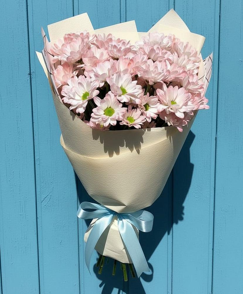 Букет цветов из: Хризантемы в Засечном