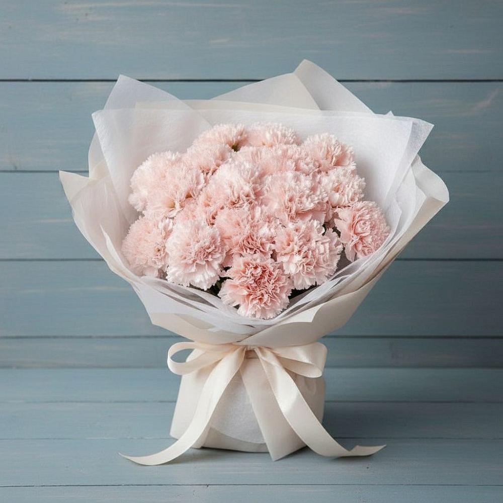 Букет цветов из: Гвоздики в Засечном