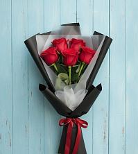 Букет цветов из:  Розы в Засечном