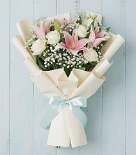 Букет цветов из:  Лилии в Засечном