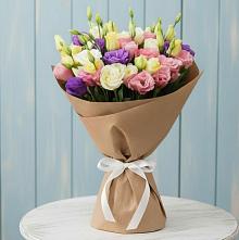 Букет цветов из:  Лизиантусы в Засечном