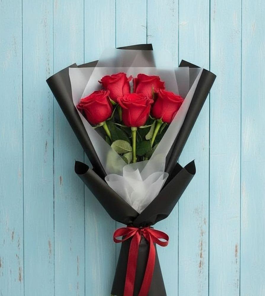 Букет цветов из: Розы в Засечном