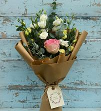 Букет цветов из:  Розы и Лизиантусы #REPLACE_PRED# Засечном